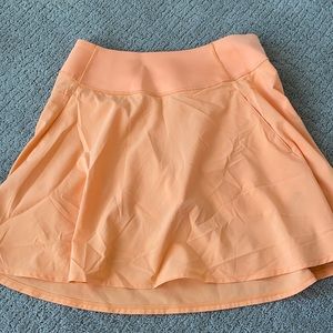 Orange Puma Golf Skort